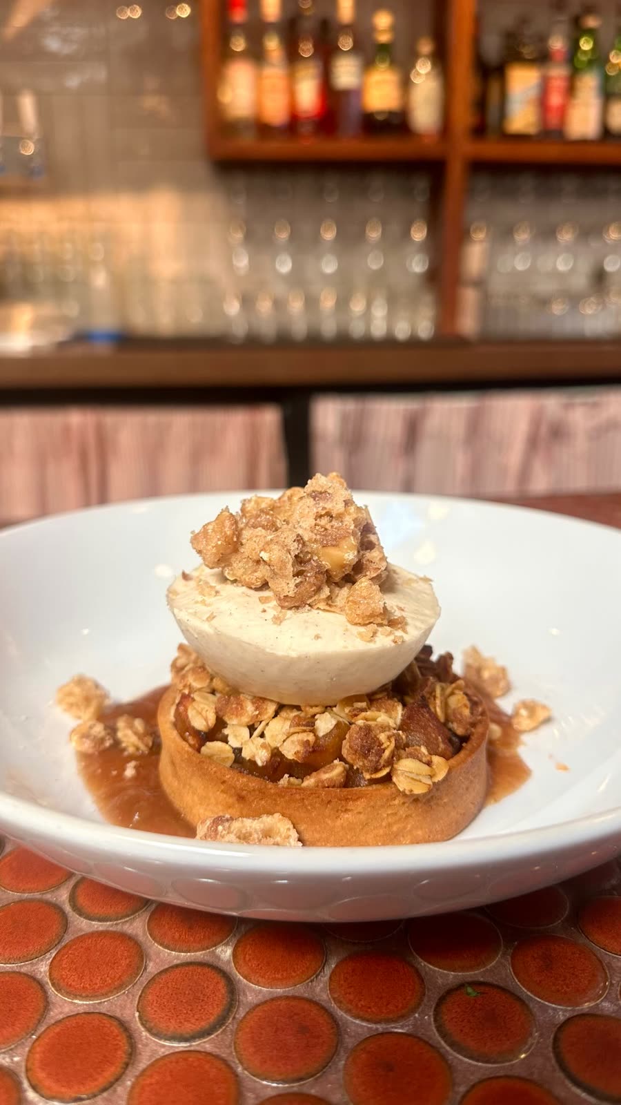 Apple Crisp Tart